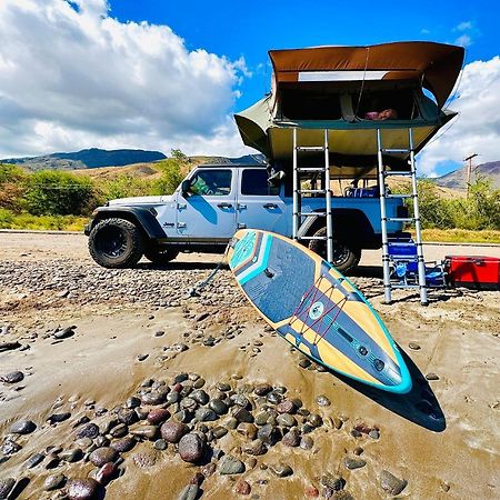 Explore Maui'S Diverse Campgrounds And Uncover The Island'S Beauty From Fresh Perspectives Every Day As You Journey With Aloha Glamp'S Great Jeep Equipped With A Rooftop Tent Paia Kültér fotó