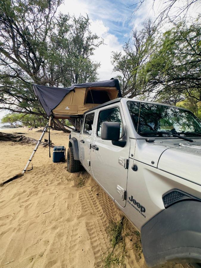 Explore Maui'S Diverse Campgrounds And Uncover The Island'S Beauty From Fresh Perspectives Every Day As You Journey With Aloha Glamp'S Great Jeep Equipped With A Rooftop Tent Paia Kültér fotó
