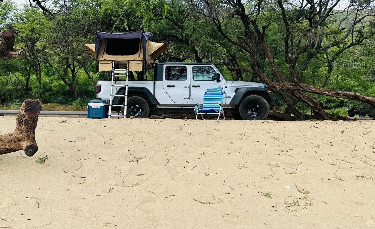 Explore Maui'S Diverse Campgrounds And Uncover The Island'S Beauty From Fresh Perspectives Every Day As You Journey With Aloha Glamp'S Great Jeep Equipped With A Rooftop Tent Paia Kültér fotó