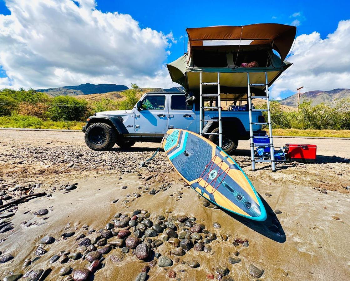 Explore Maui'S Diverse Campgrounds And Uncover The Island'S Beauty From Fresh Perspectives Every Day As You Journey With Aloha Glamp'S Great Jeep Equipped With A Rooftop Tent Paia Kültér fotó