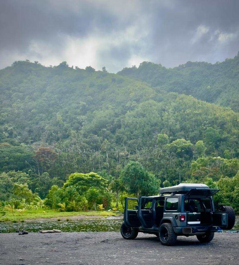 Explore Maui'S Diverse Campgrounds And Uncover The Island'S Beauty From Fresh Perspectives Every Day As You Journey With Aloha Glamp'S Great Jeep Equipped With A Rooftop Tent Paia Kültér fotó